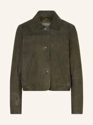 Ricano Kurtka Skórzana Jeena gruen