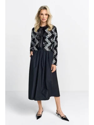 Rich & Royal Blezer w kolorze biało-czarnym rozmiar: M