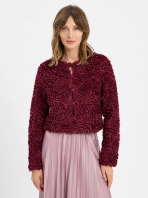Rich & Royal Bluza damska Kobiety Sztuczne włókno lila jednolity,