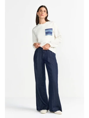 Rich & Royal Bluza w kolorze białym rozmiar: XL