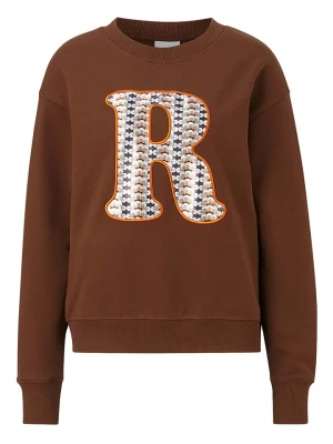 Rich & Royal Bluza w kolorze brązowym rozmiar: L