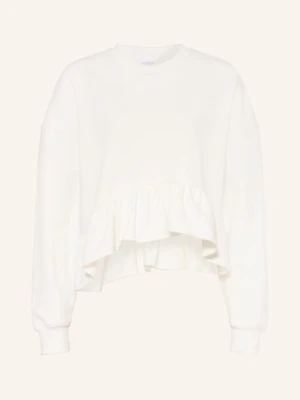 Rich & Royal Bluza Z Falbanami weiss