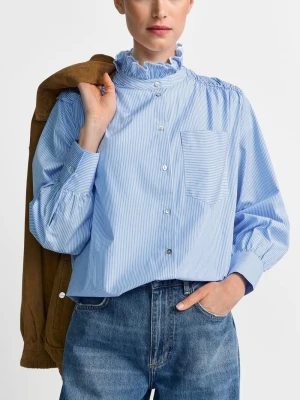 Rich & Royal Bluzka damska Kobiety Bawełna niebieski w paski,