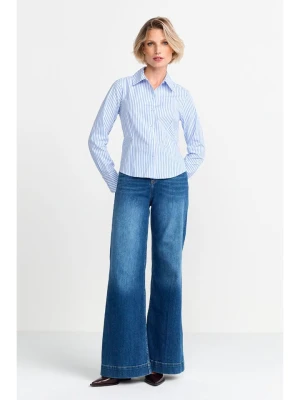 Rich&Royal Bluzka w kolorze błękitno-białym rozmiar: 34