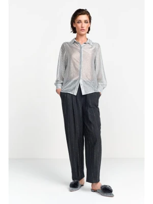 Rich & Royal Bluzka w kolorze srebrno-białym rozmiar: 38