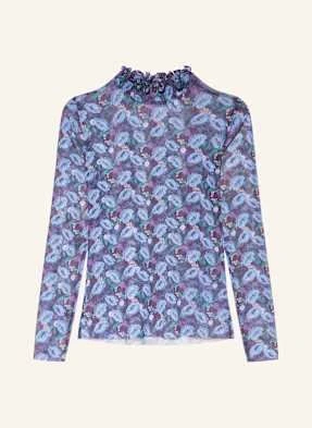 Rich & Royal Bluzka Z Falbankami blau