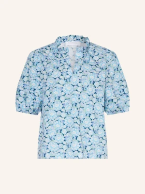 Rich & Royal Bluzka Z Rękawami 3/4 I Falbanami blau