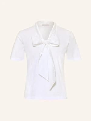 Rich & Royal Bluzka Ze Wstążką weiss