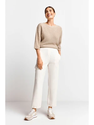 Rich & Royal Bojówki w kolorze kremowym rozmiar: S