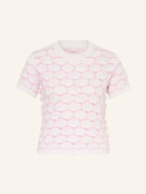 Rich & Royal Dzianinowa Bluzka Z Cekinami rosa