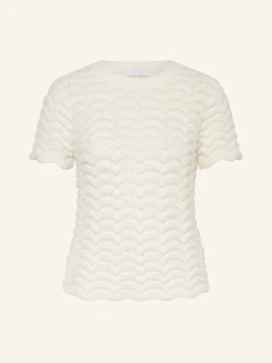 Rich & Royal Dzianinowa Koszulka Z Cekinami weiss