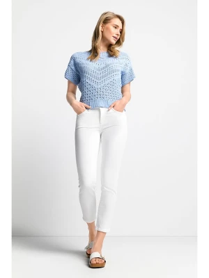 Rich & Royal Dżinsy - Slim fit - w kolorze białym rozmiar: W31/L32