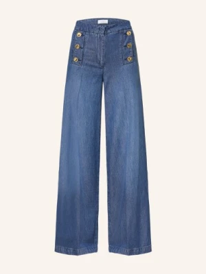 Rich & Royal Dżinsy Z Szerokimi Nogawkami blau