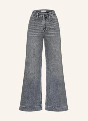 Rich & Royal Jeansy Flare grau