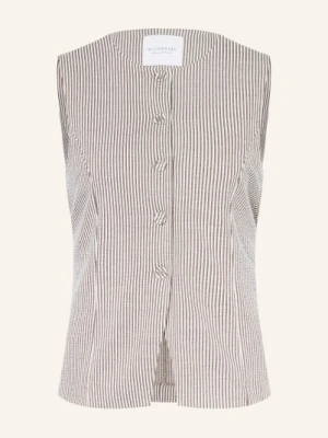 Rich & Royal Kamizelka Blezerowa Z Dżerseju braun