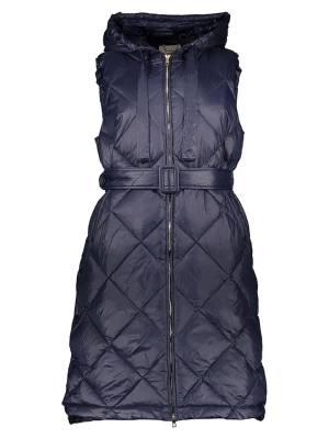 Rich & Royal Kamizelka pikowana w kolorze granatowym rozmiar: 38