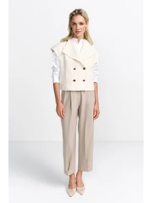 Rich & Royal Kamizelka w kolorze kremowym rozmiar: 38