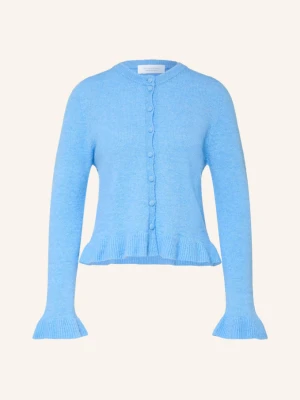 Rich & Royal Kardigan Z Falbanami blau JASNONIEBIESKI