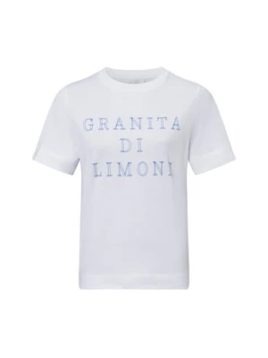 Rich & Royal Koszulka damska - Granita di Limone Kobiety Bawełna biały jednolity,