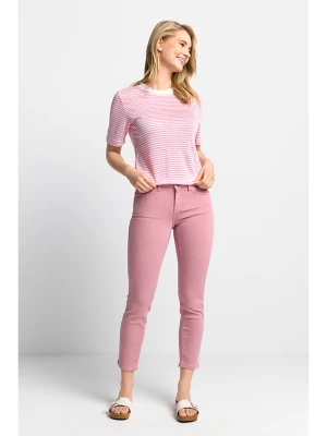 Rich & Royal Koszulka w kolorze biało-jasnoróżowym rozmiar: S