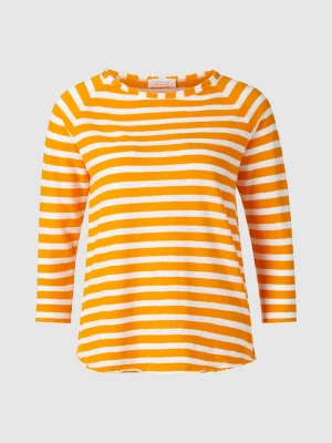 Rich & Royal Koszulka w kolorze pomarańczowo-białym rozmiar: XS