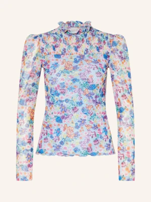 Rich & Royal Koszulka Z Długim Rękawem Z Siateczki lila