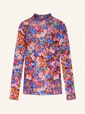 Rich & Royal Koszulka Z Długim Rękawem Z Siateczki rot