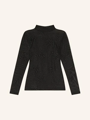 Rich & Royal Koszulka Z Długim Rękawem Z Siateczki schwarz