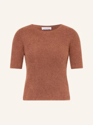 Rich & Royal Koszulka Z Dzianiny braun