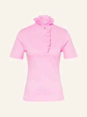 Rich & Royal Koszulka Z Falbanami rosa
