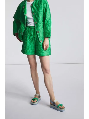 Rich & Royal Kurtka pikowana w kolorze zielonym rozmiar: 34
