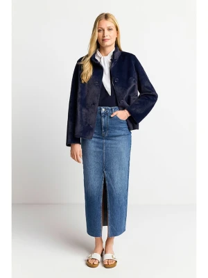 Rich & Royal Kurtka polarowa w kolorze granatowym rozmiar: 38