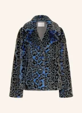 Rich & Royal Kurtka Ze Sztucznego Futra blau