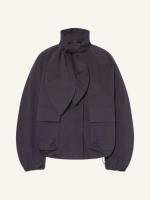 Rich & Royal Oversizedowa Bluza Z Odpinanym Kołnierzem blau