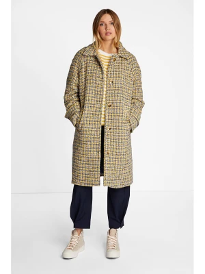 Rich & Royal Płaszcz przejściowy w kolorze żółto-czarnym rozmiar: 38