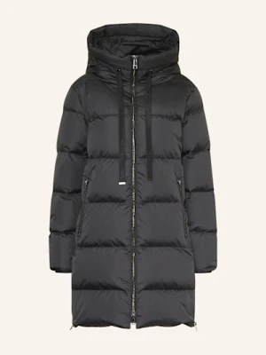 Rich & Royal Płaszcz Puchowy schwarz