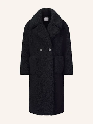 Rich & Royal Płaszcz Z Pluszowego Materiału blau