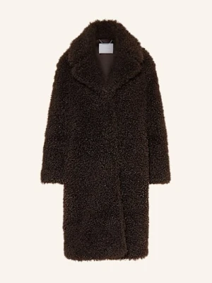 Rich & Royal Płaszcz Ze Sztucznego Futra braun