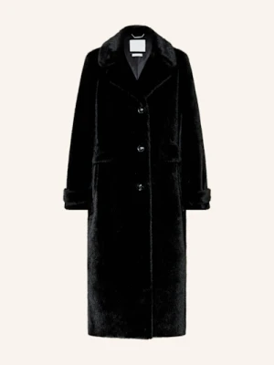 Rich & Royal Płaszcz Ze Sztucznego Futra schwarz