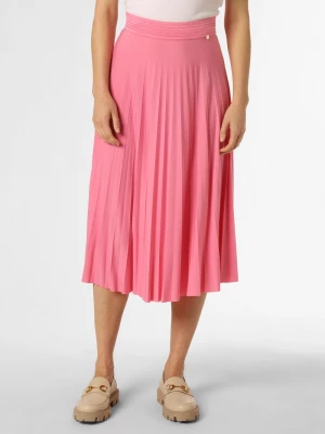 Rich & Royal Spódnica damska Kobiety Sztuczne włókno różowy|wyrazisty róż jednolity,