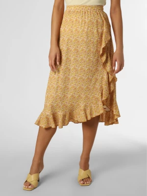 Rich & Royal Spódnica damska Kobiety żółty|różowy|brązowy wzorzysty,