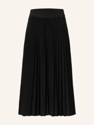 Rich & Royal Spódnica Plisowana schwarz