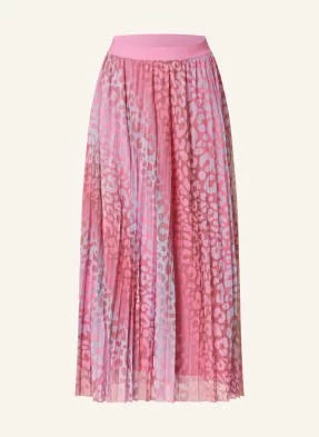 Rich&Royal Spódnica Plisowana Z Siateczki pink