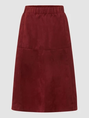 Rich & Royal Spódnica w kolorze czerwonym ze skóry syntetycznej rozmiar: 34