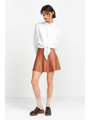 Rich&Royal Spódnica w kolorze jasnobrązowym rozmiar: 42