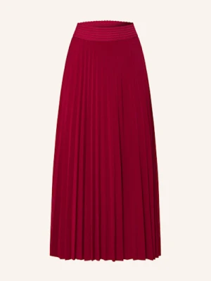 Rich & Royal Spódnica Z Dżerseju Z Plisami rot