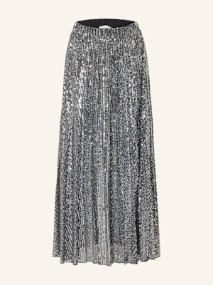 Rich & Royal Spódnica Z Siateczki Z Cekinami silber