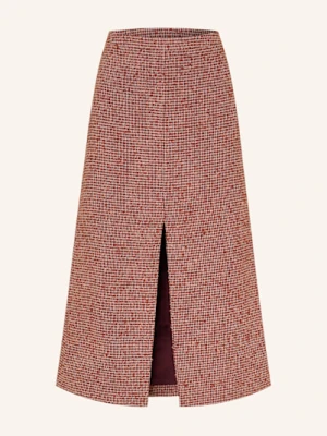 Rich & Royal Spódnica Z Tweedu rot