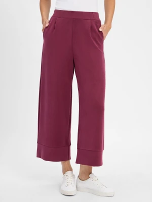 Rich & Royal Spodnie culottes - brzoskwiniowe Kobiety czerwony jednolity,