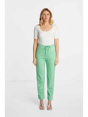 Rich & Royal Spodnie dresowe w kolorze zielonym rozmiar: S